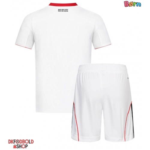 Eintracht Frankfurt Udebanesæt Børn 2025-26 Kort ærmer (+ korte bukser)